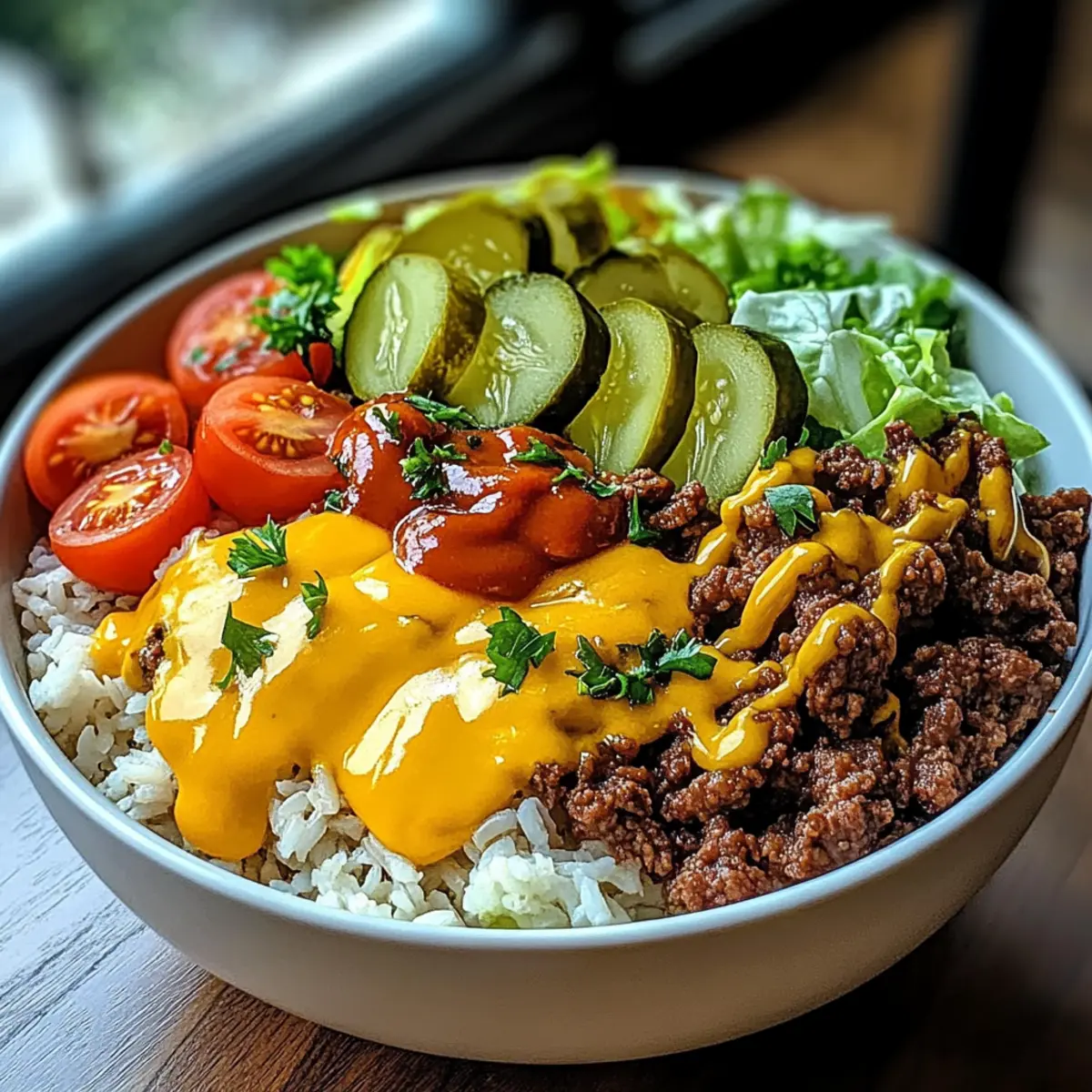 Unglaubliche Burger-Schalen