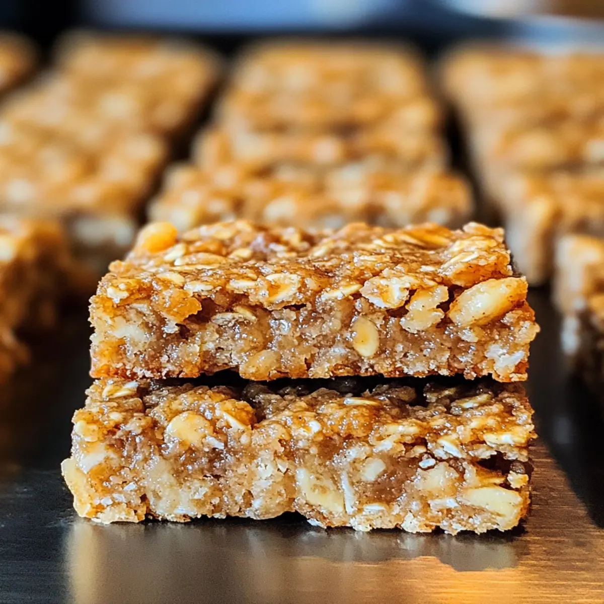 Bananen-Haferflocken-Riegel