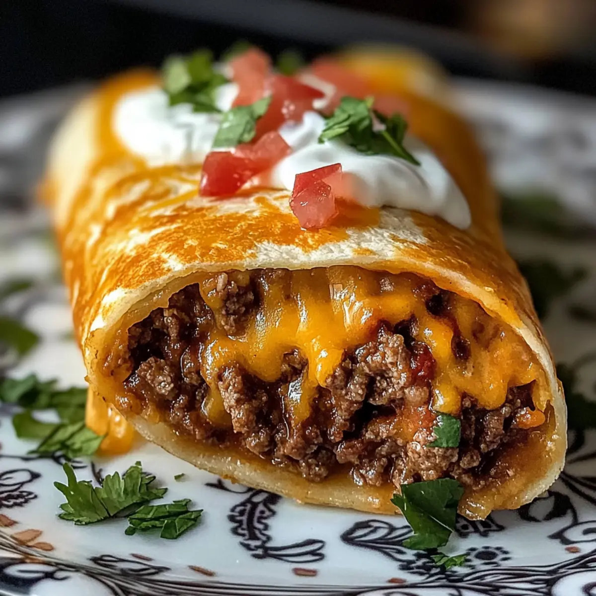 Beefy Melt Burrito ajjru3