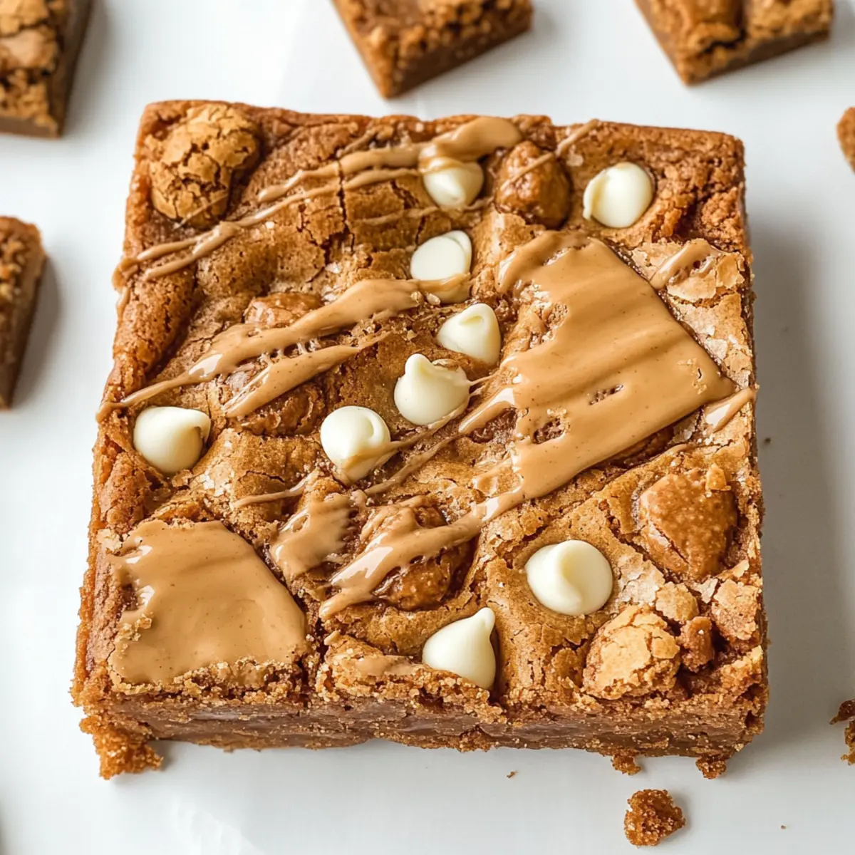 Biscoff Blondies