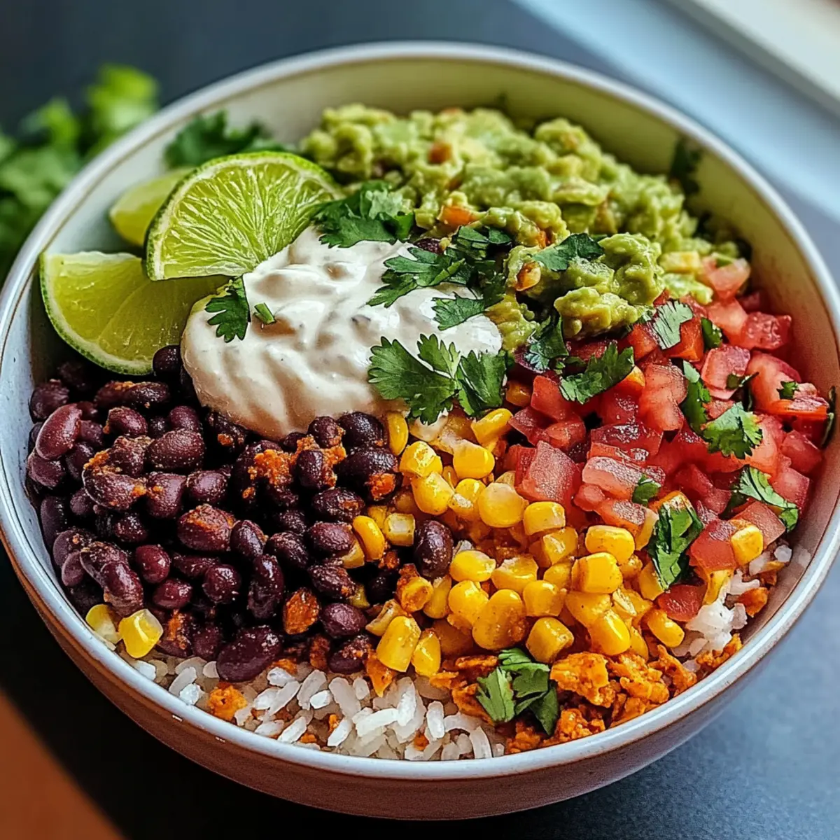 Bunte Burrito Bowl rt35p3