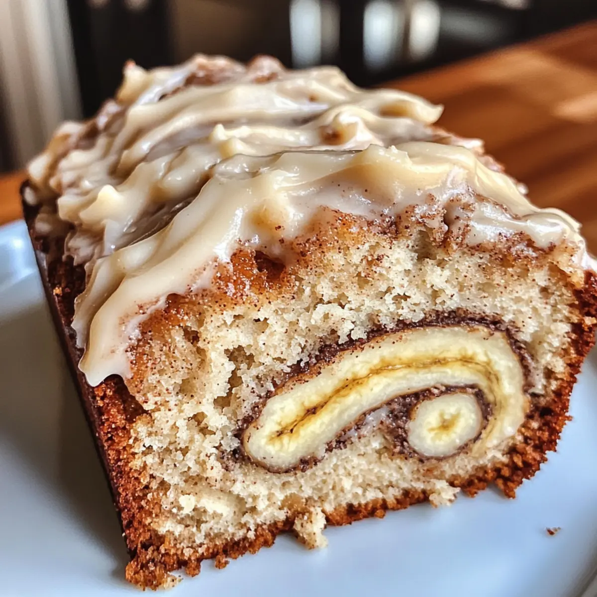 Cinnamon Roll Bananenbrot zdrsps