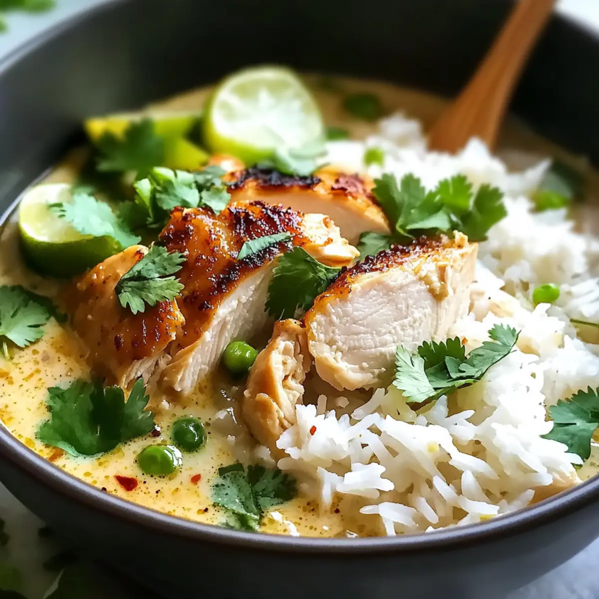 Coconut Chicken Brothy Rice ja0q8h