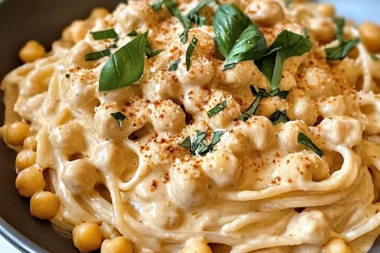 Cremige Hüttenkäse Pasta Sauce