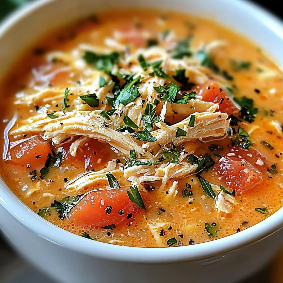 Crock Pot HA¤hnchen Parmesan Suppe iumvsq