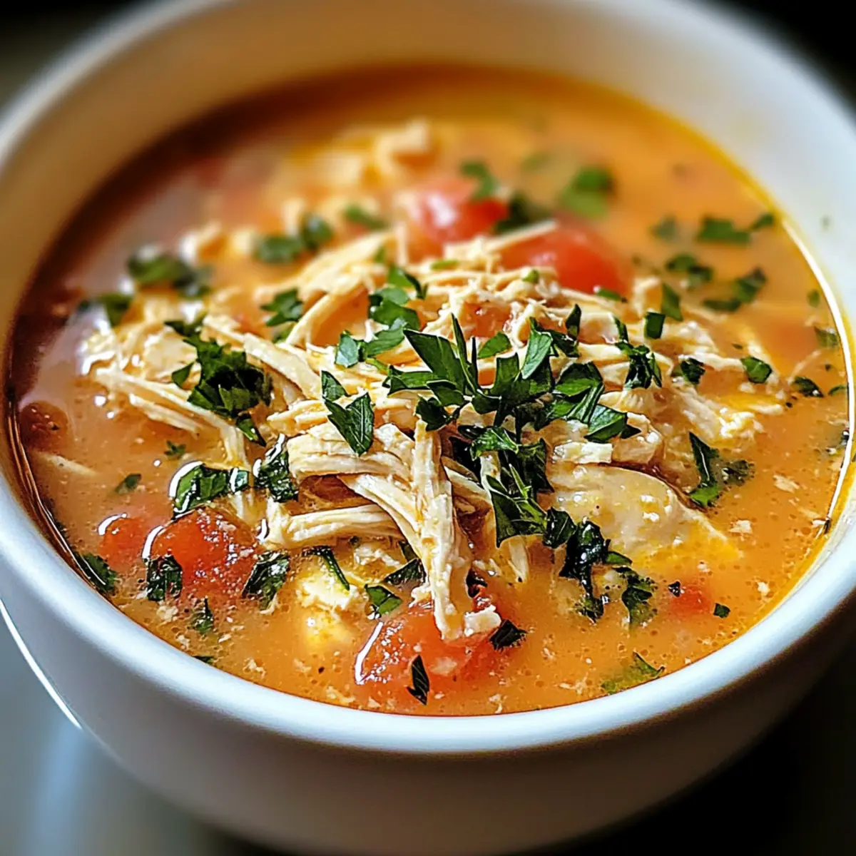 Crock Pot HA¤hnchen Parmesan Suppe zwjybz