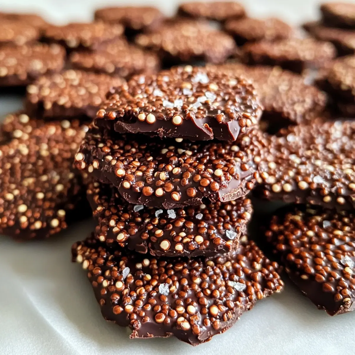 Dark Chocolate Quinoa Crisps av68rd