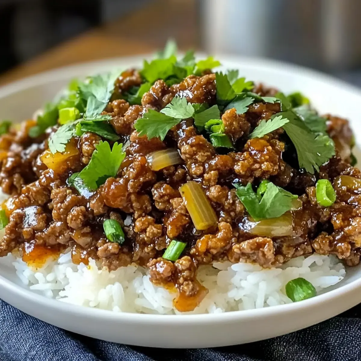Einfaches Bulgogi mit Hackfleisch