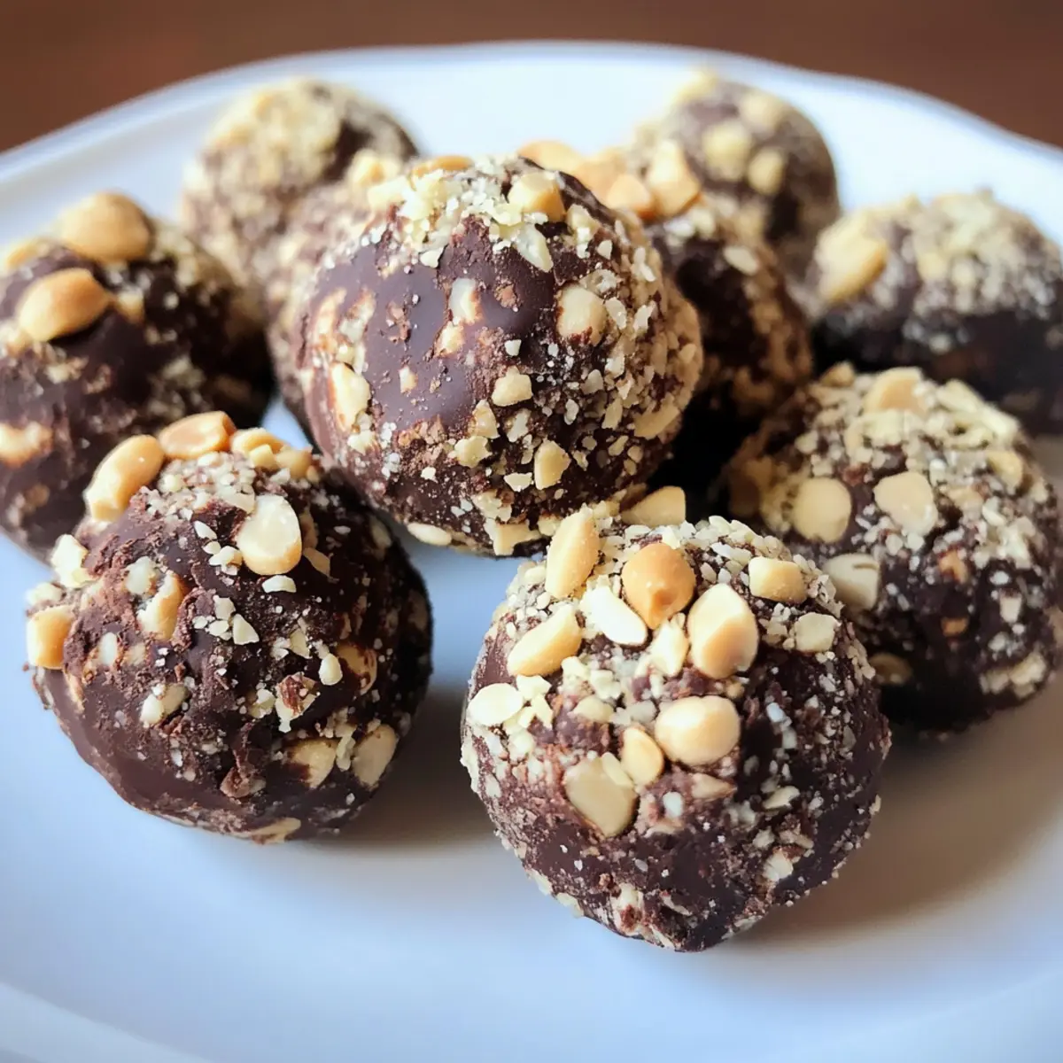 Healthy Chocolate Chickpea Truffles ud0src