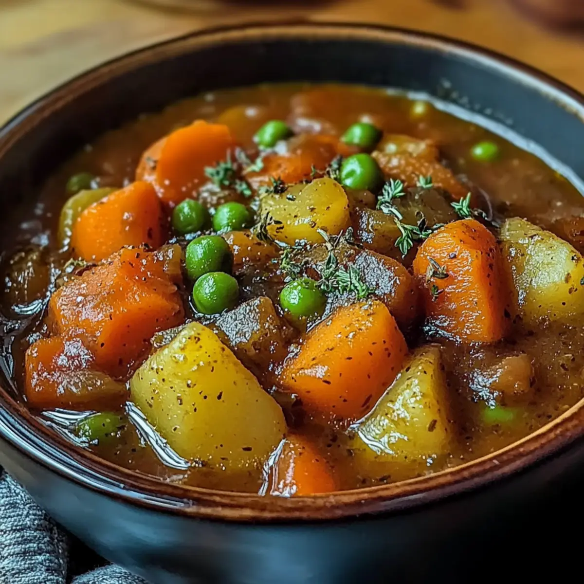 Irischer vegetarischer Eintopf