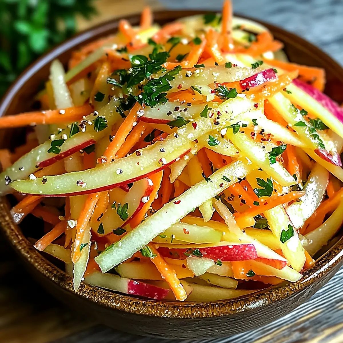 Kohlrabi Karotten Apfel Salat jtidqd