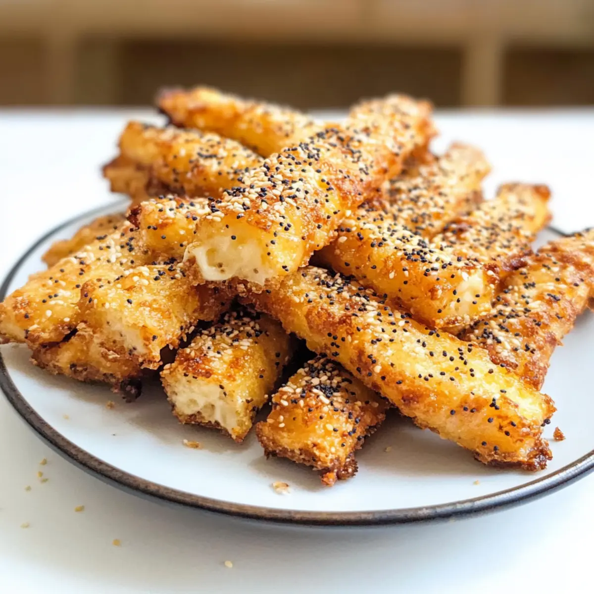 Niedrigcarb Käsestangen Rezept