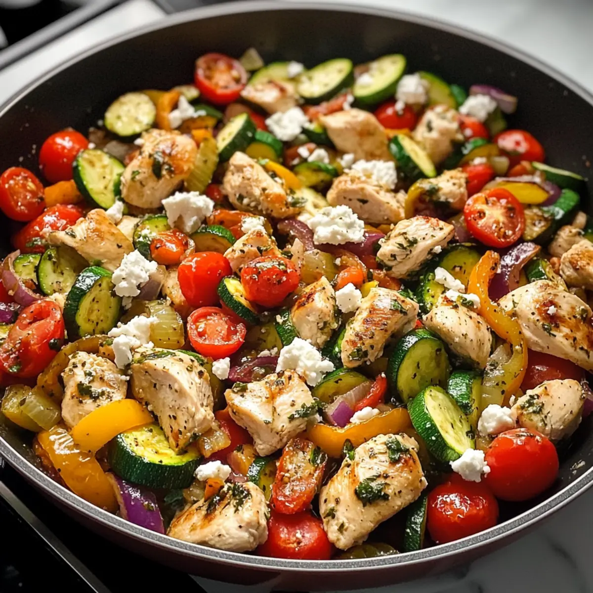 Mediterranean Chicken Stir Fry Recipe ftfju9