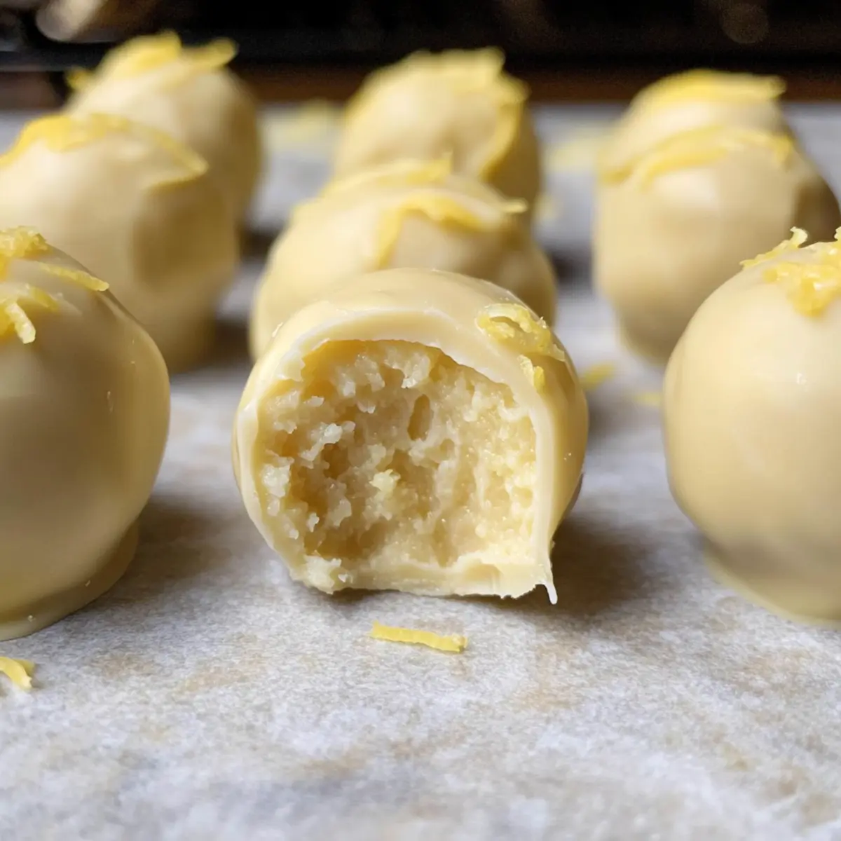 No Bake Lemon Truffles Recipe tm9rlj
