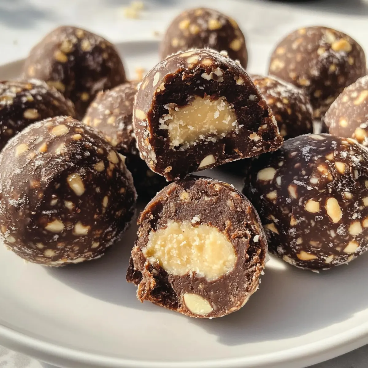 Schoko-Nuss Energie Kugeln