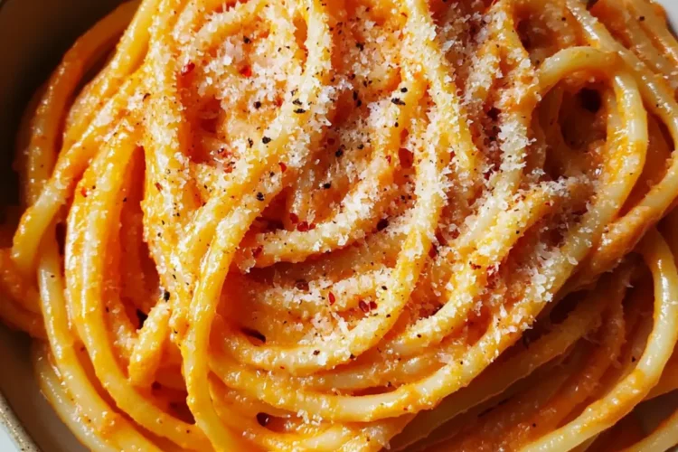 10-Minuten cremige Paprika-Pasta-Sauce – Schnell, Gemütlich und Köstlich