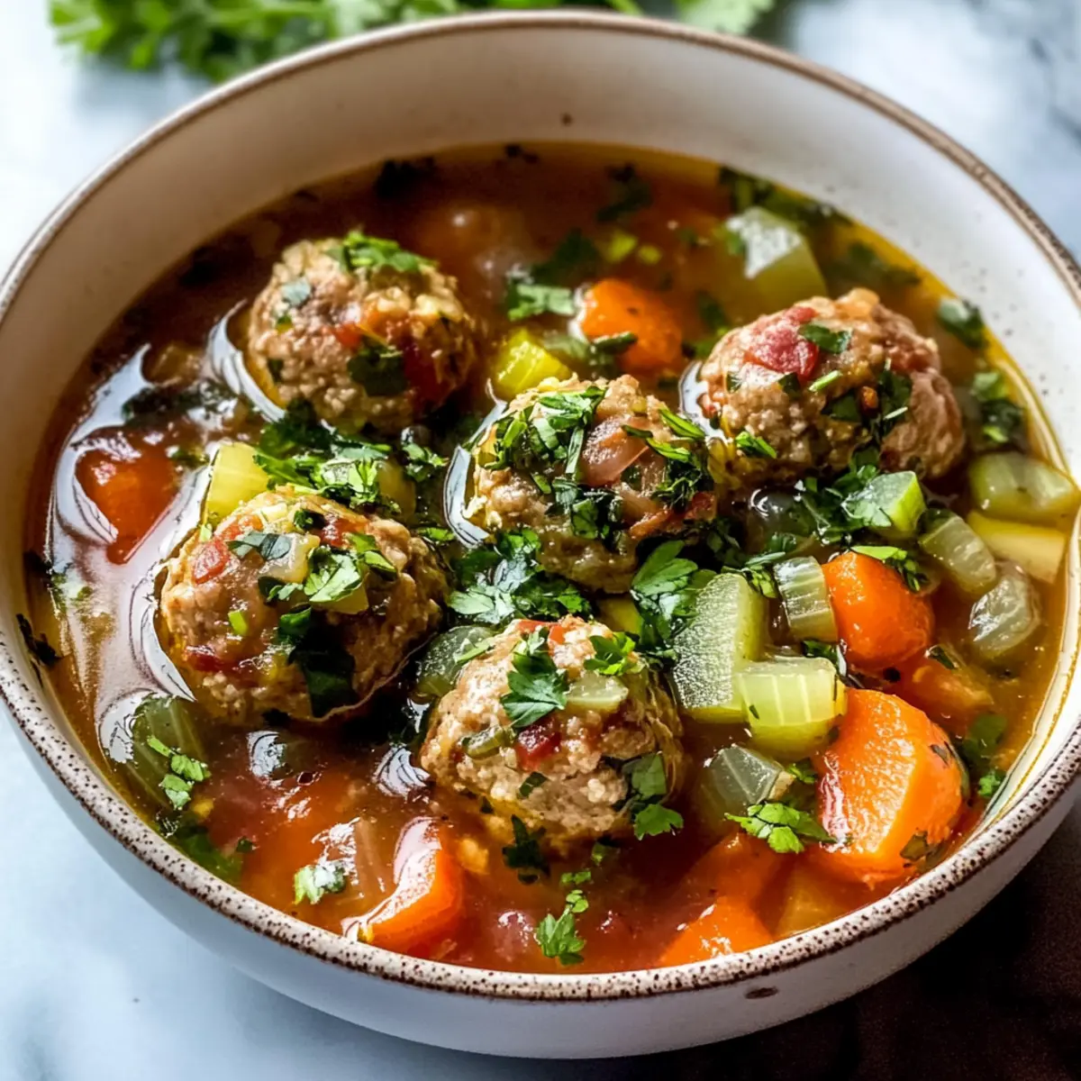 Albondigas Soup with Meatballs and Vegetables Recipe gz9drq