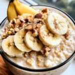 Vegane Blaubeer Bananen Overnight Oats für jeden Morgen
