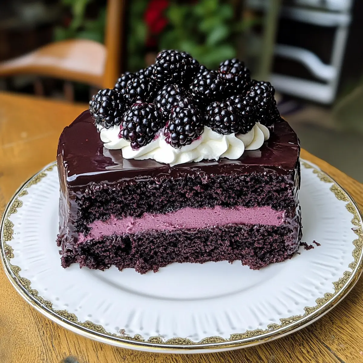 Blackberry Velvet Gothic Cake d3ep5i