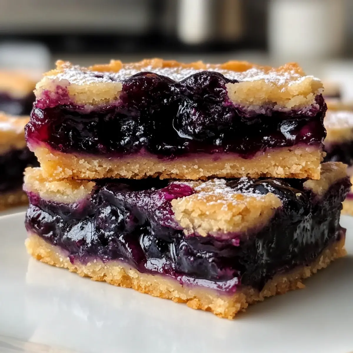 Blueberry Pie Cookie Bars Recipe tohdcp