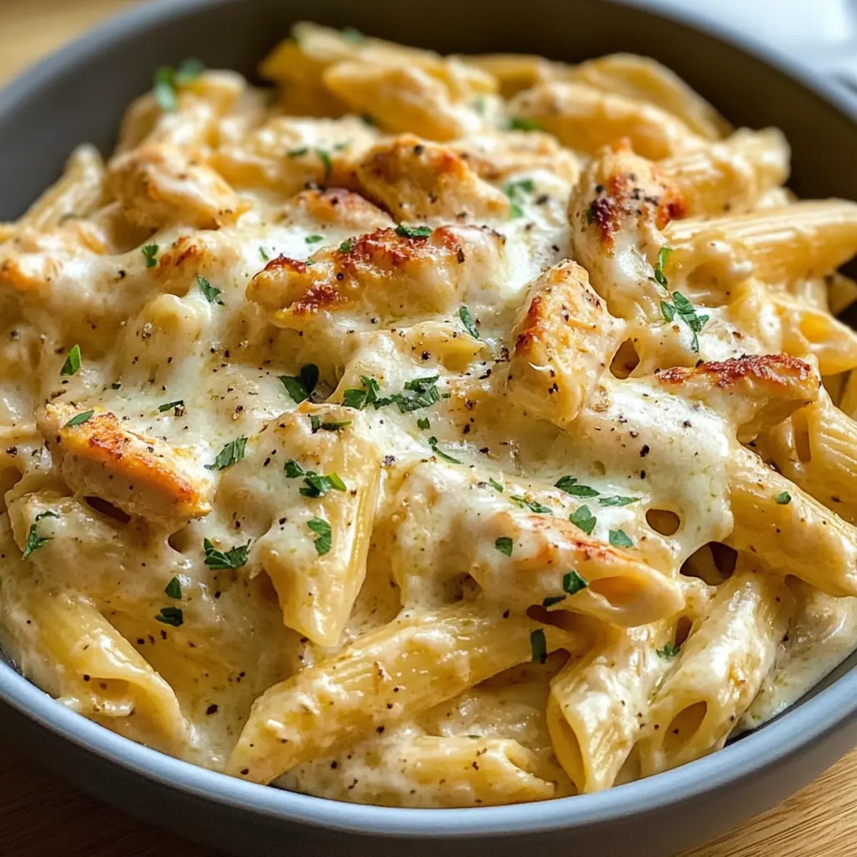 Cheesy Chicken Pasta Creamy Comforting and Family Favorite qwbcma