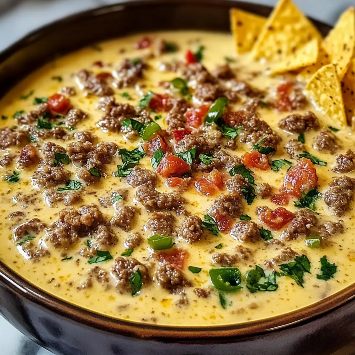 Cheesy Rotel Ranch Queso Dip Recipe oosywj