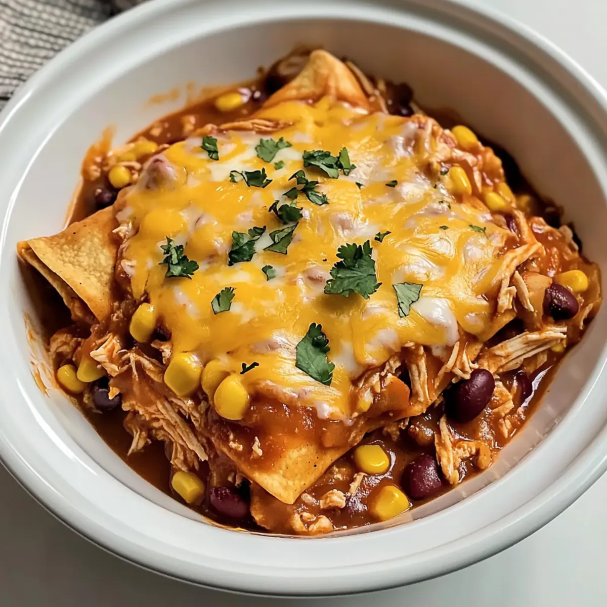 Chicken Enchilada Crock Pot Meal ibc8on