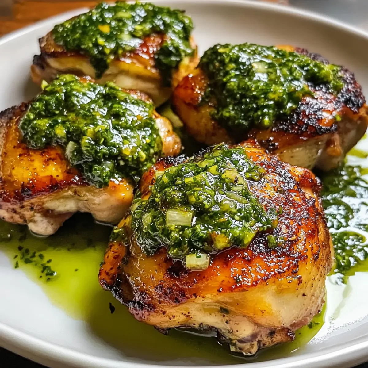 Chimichurri HA¤hnchenschenkel Rezept tezsp3
