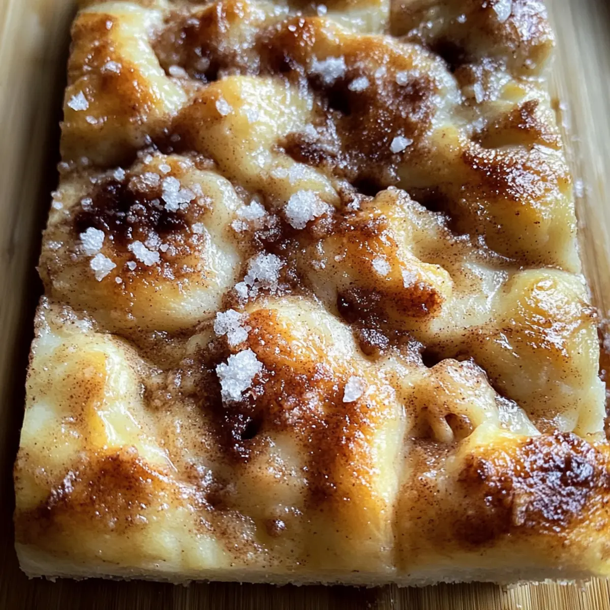Cinnamon Sugar Focaccia ameyzd