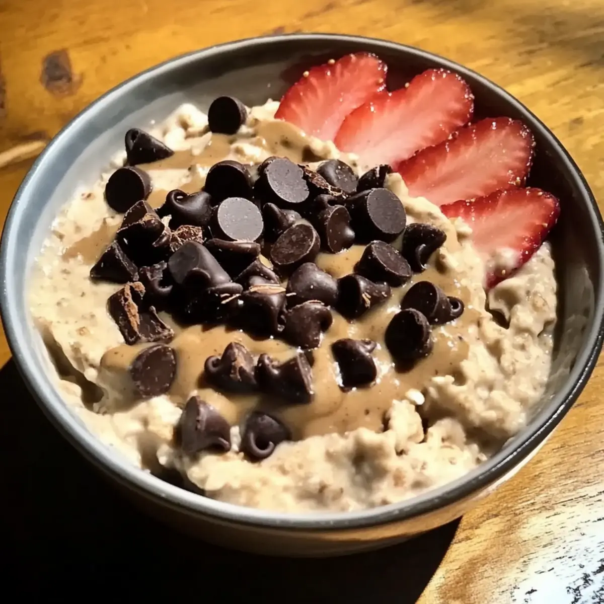 Cookie Dough Blended Oats llf0dm