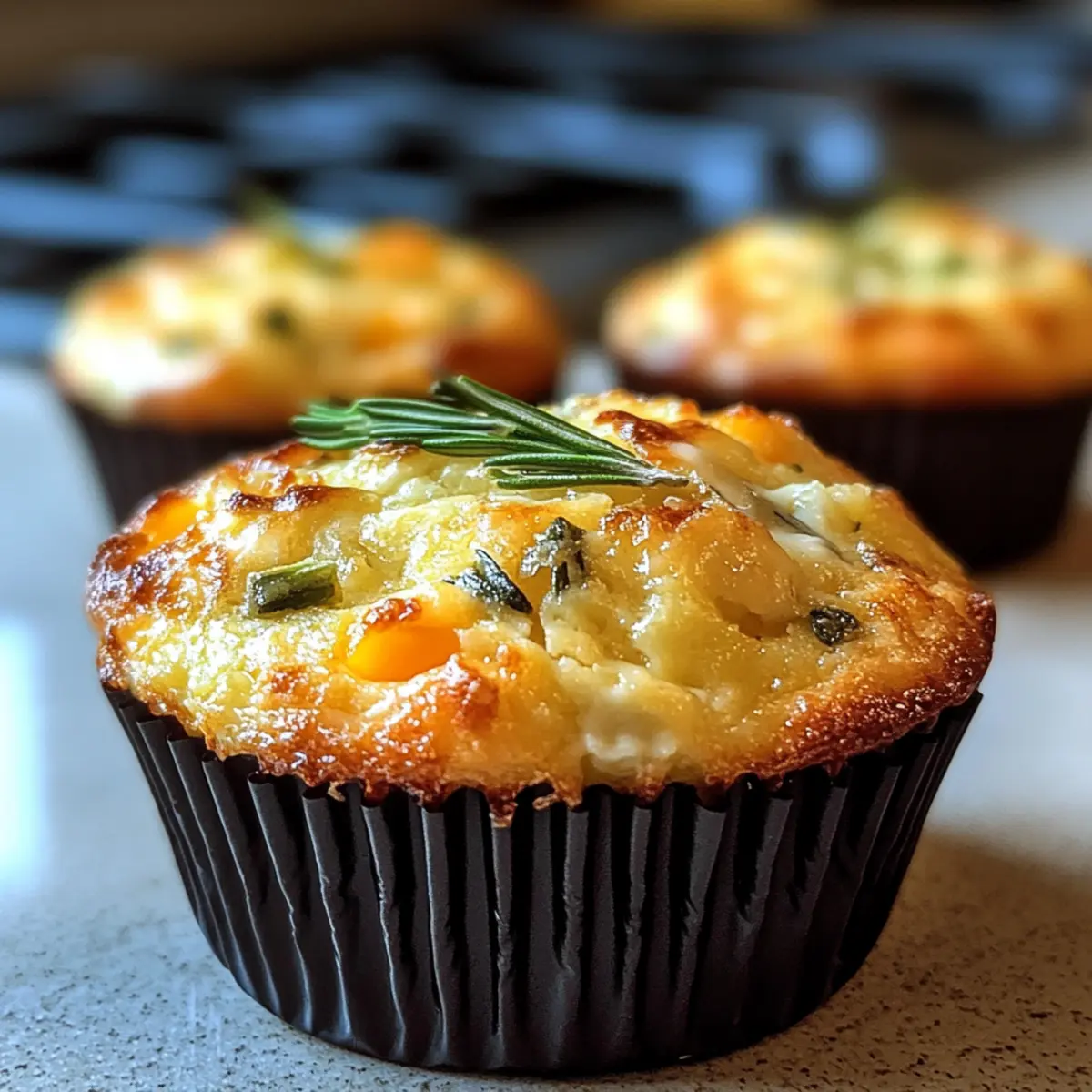 Hüttenkäse-Ei-Muffins