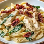 Käse-Hähnchen-Pasta – Cremig und einfach lieben