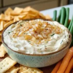 Hausgemachter Französischer Zwiebel-Dip Rezept