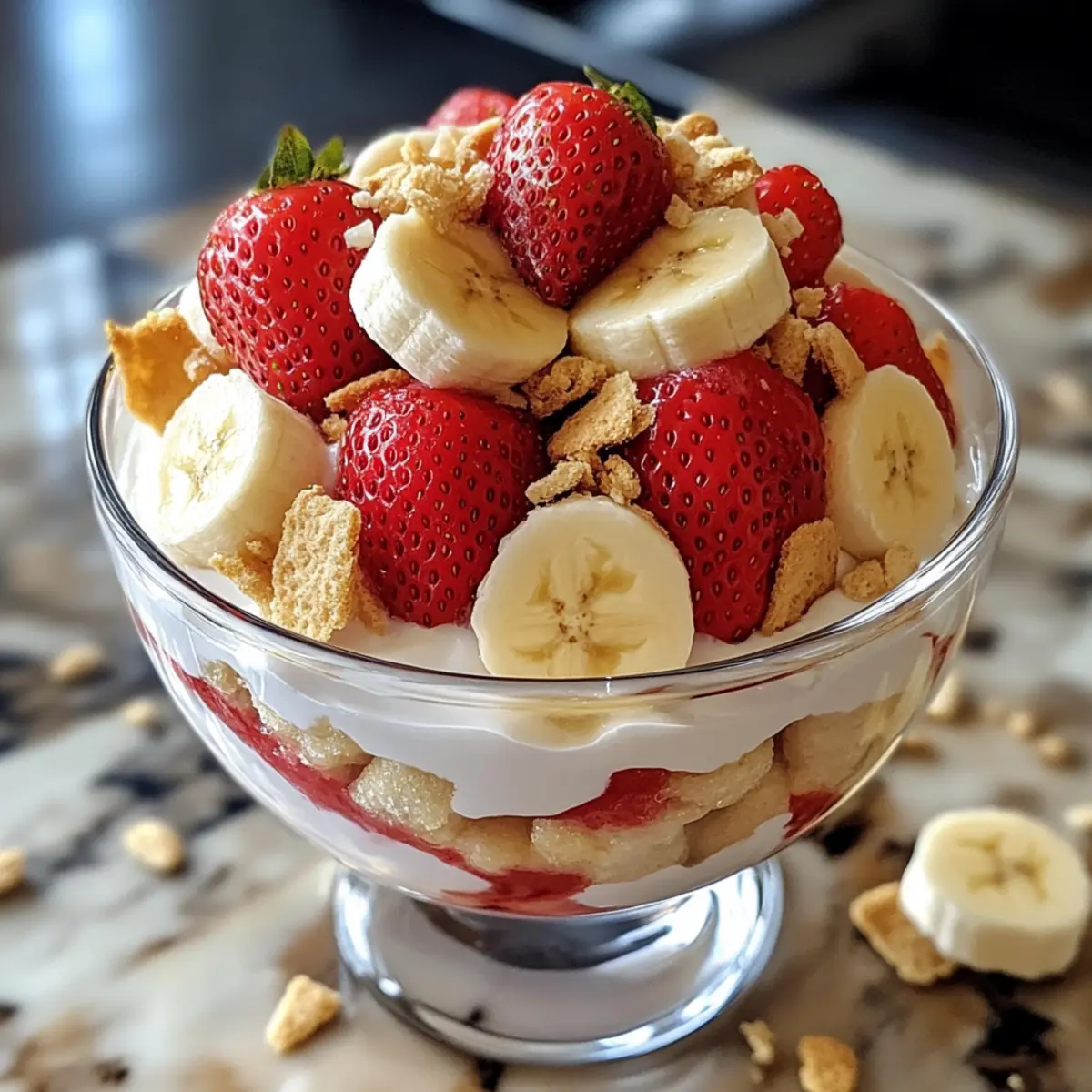 Creamy Strawberry Banana Pudding to Sweeten Your Day vabdju