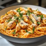 Käse-Hähnchen-Pasta – Cremig und einfach lieben