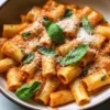 Cremige Tomaten-Rigatoni-Pasta – Eine gemütliche italienisch inspirierte Klassik
