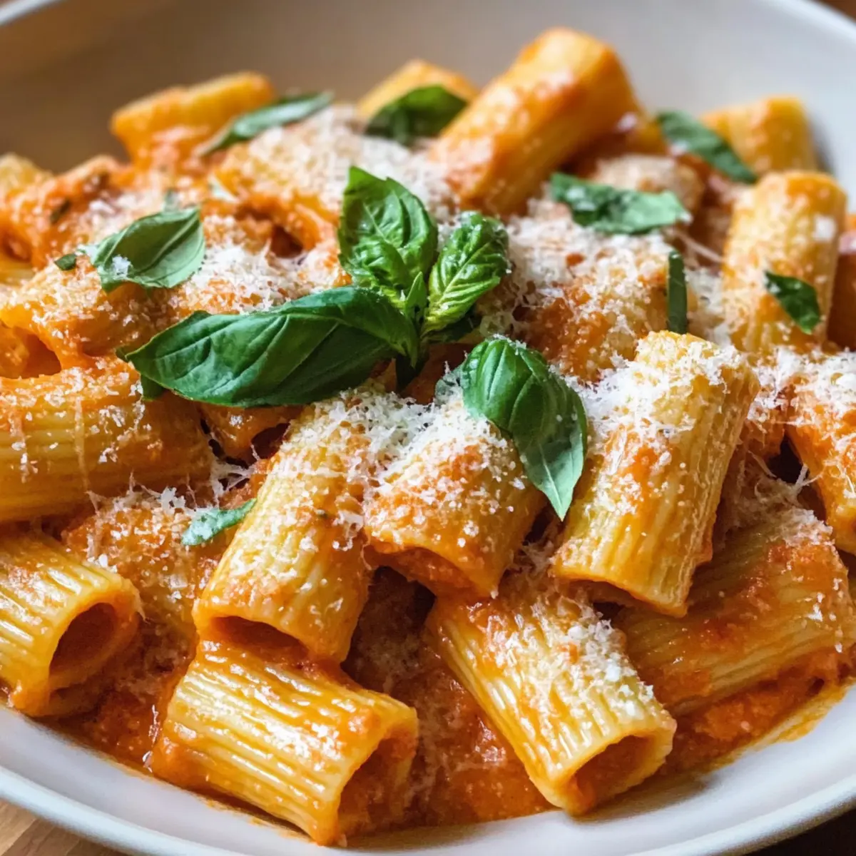 Creamy Tomato Rigatoni Pasta A Cozy Italian Inspired Classic njvzvv
