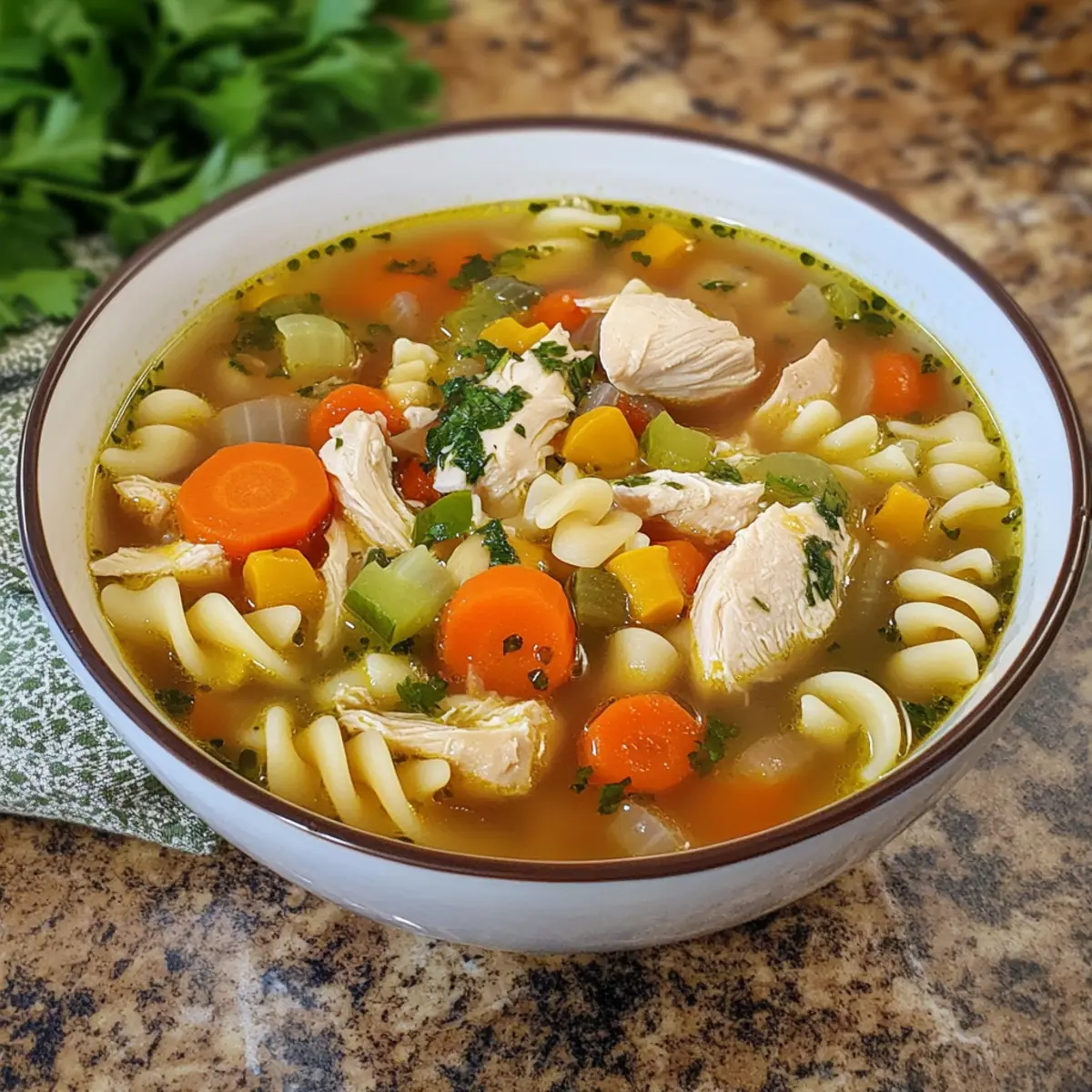 Das beste Hausmittel bei ErkA¤ltung Selbstgemachte HA¼hnersuppe jvatiw