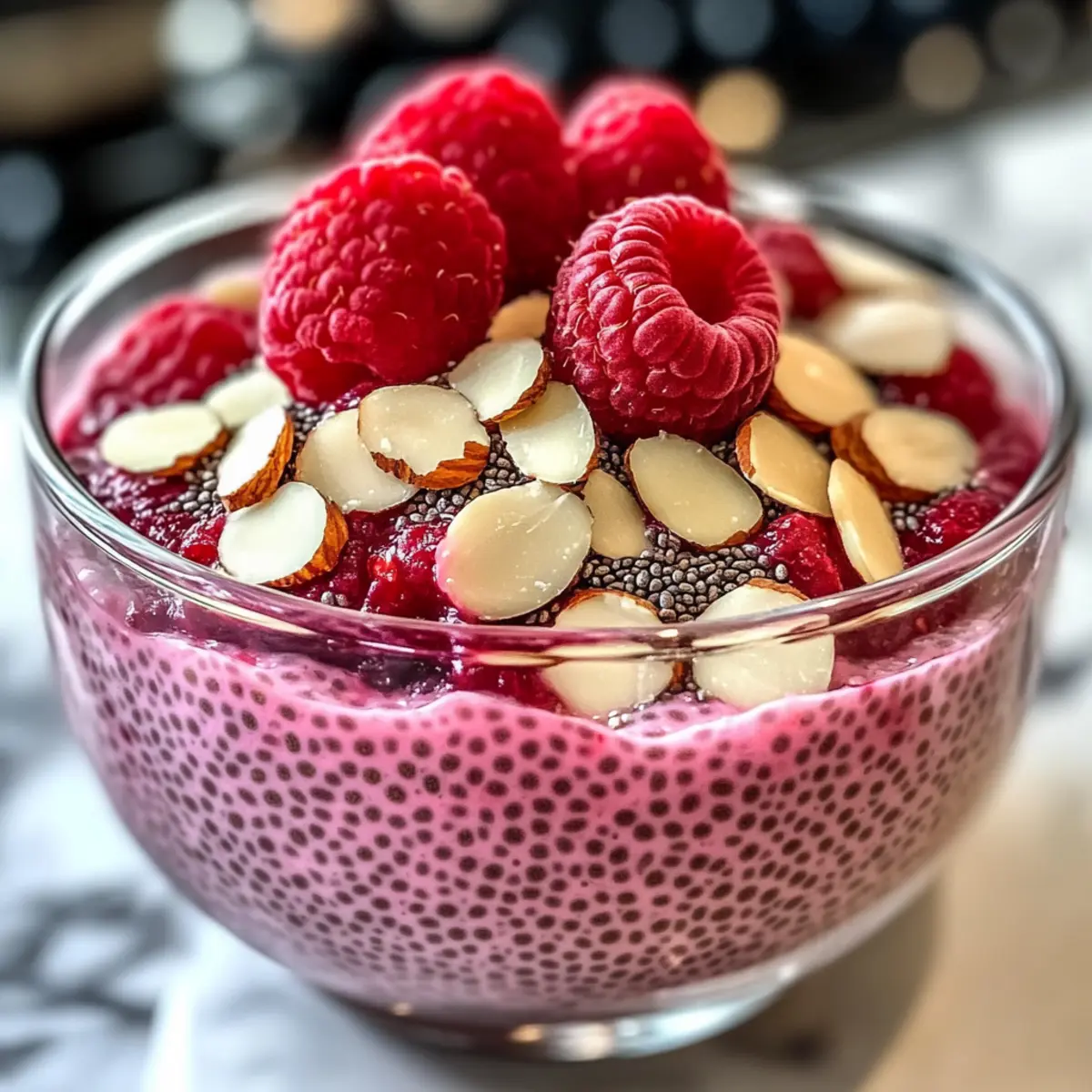 Delightful Raspberry Chia Pudding gwmi3d