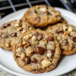 Schokoladige Brownie Krümel Kekse für Naschkatzen