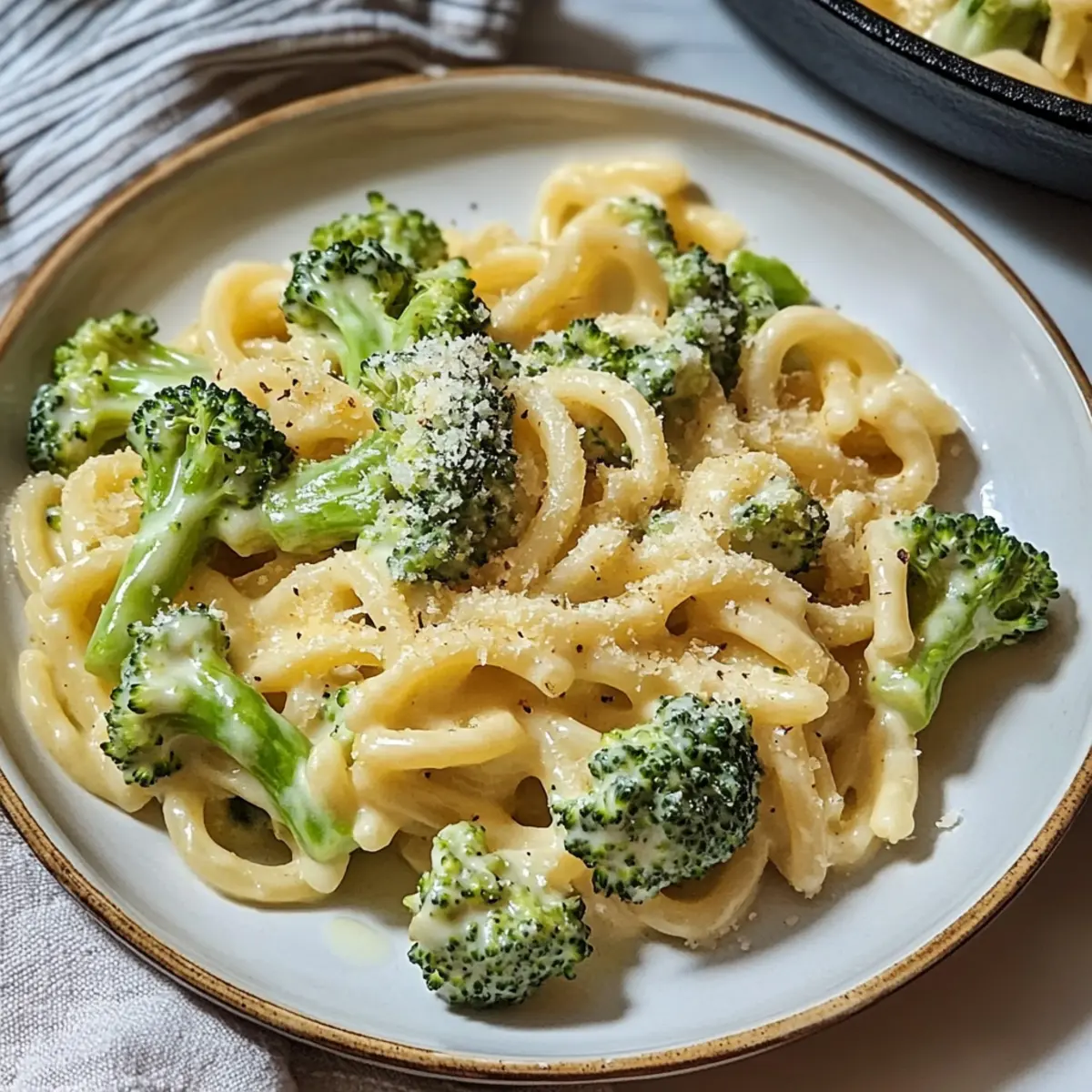 Easy Creamy Broccoli Pasta Ready in 20 Minutes uljtma
