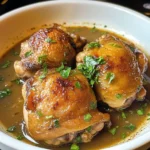 Einfaches Rezept für Honig-Senf-Hähnchen im Slow Cooker