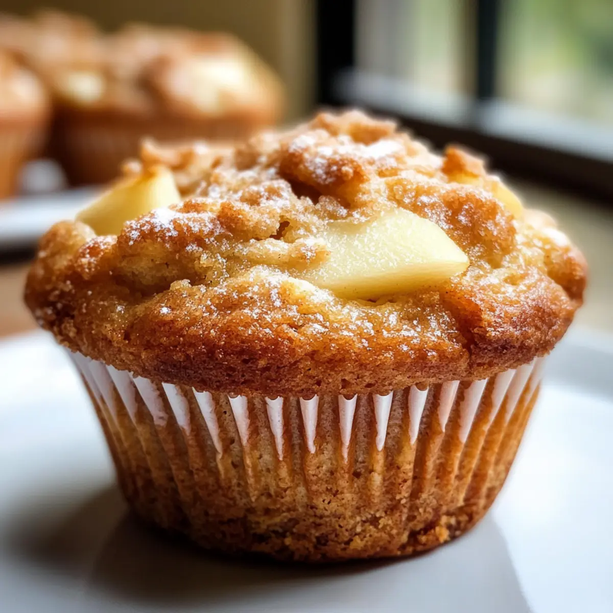 Einfache Birnen- und Ingwer-Chai-Muffins