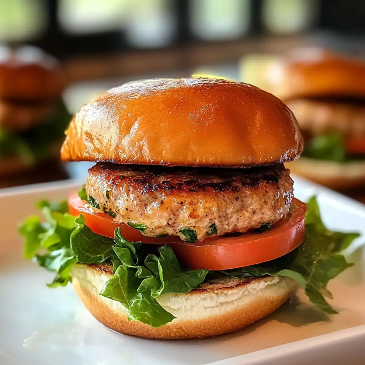 Gesunde Putenburger mit Parmesan und Dijon