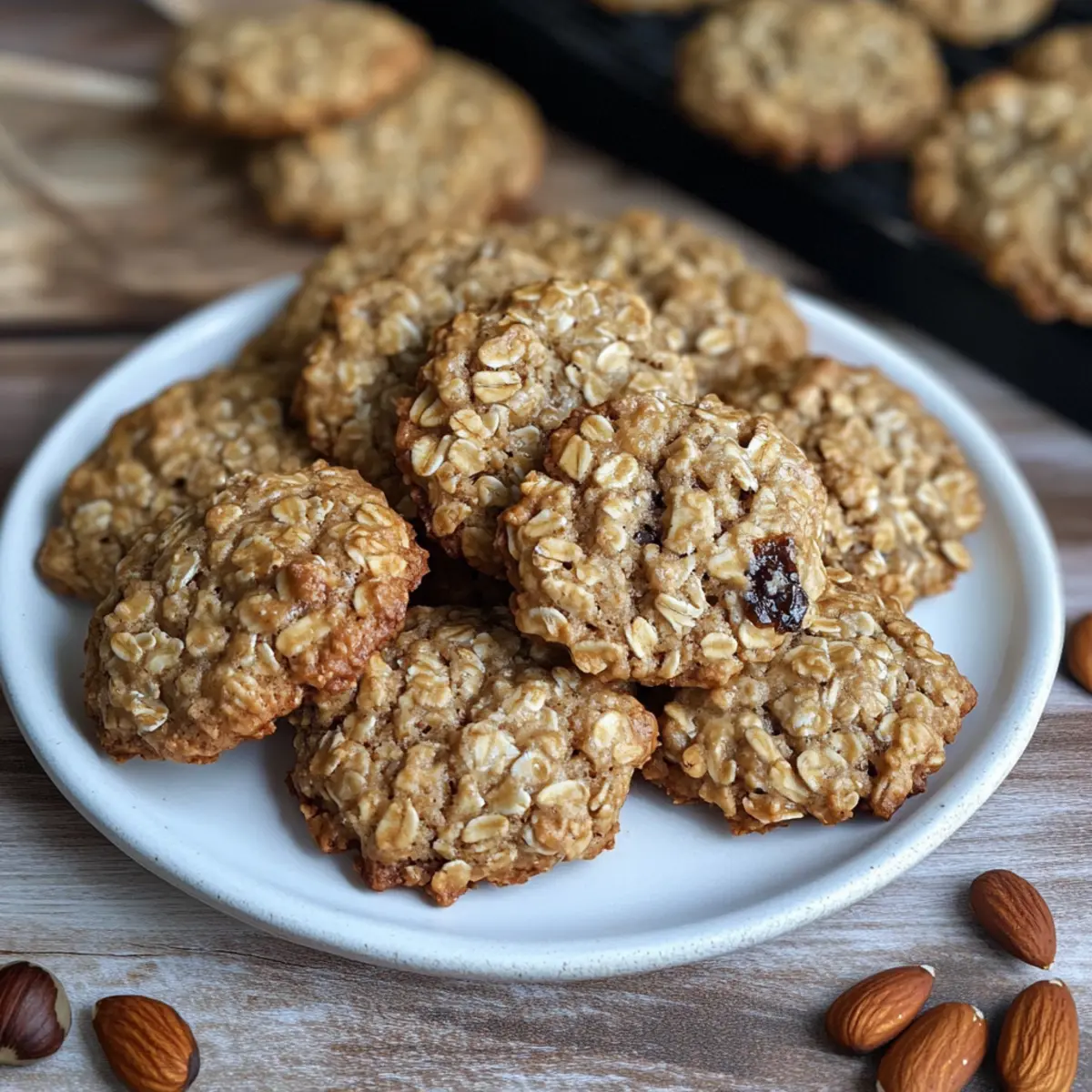 Haferflocken-Cookies (ohne Industriezucker)