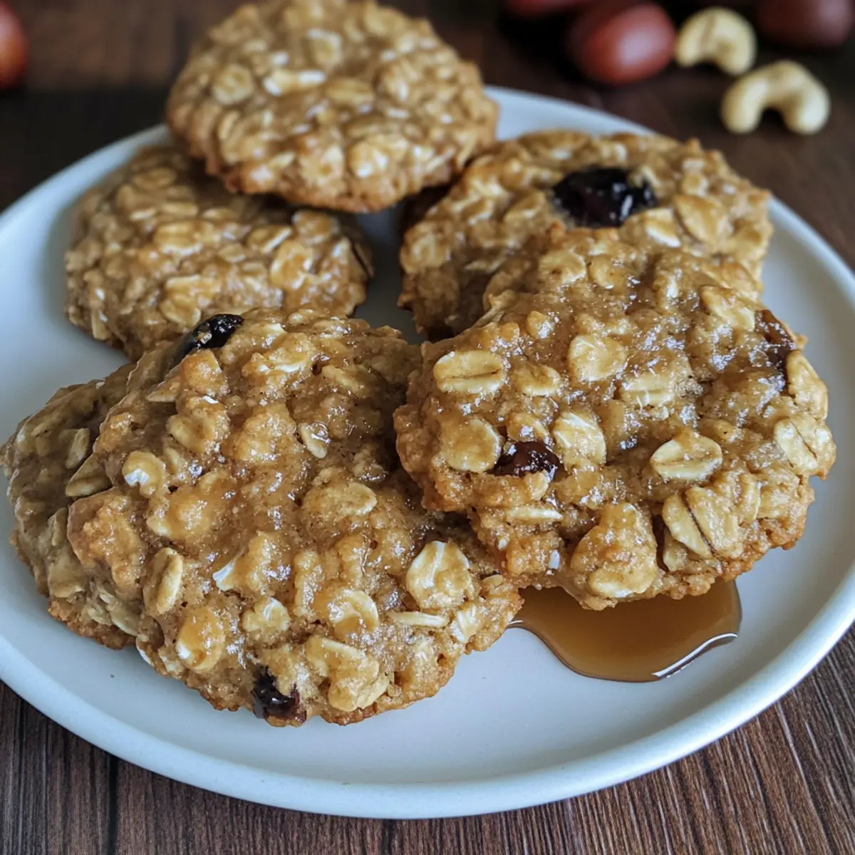 Haferflocken Cookies ohne Industriezucker qqllto
