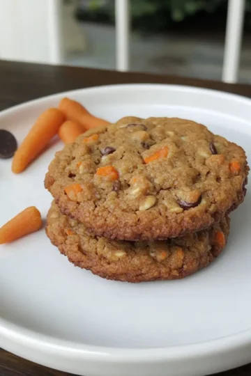 Karotten-Haferflocken Cookies – die schmecken wirklich himmlisch