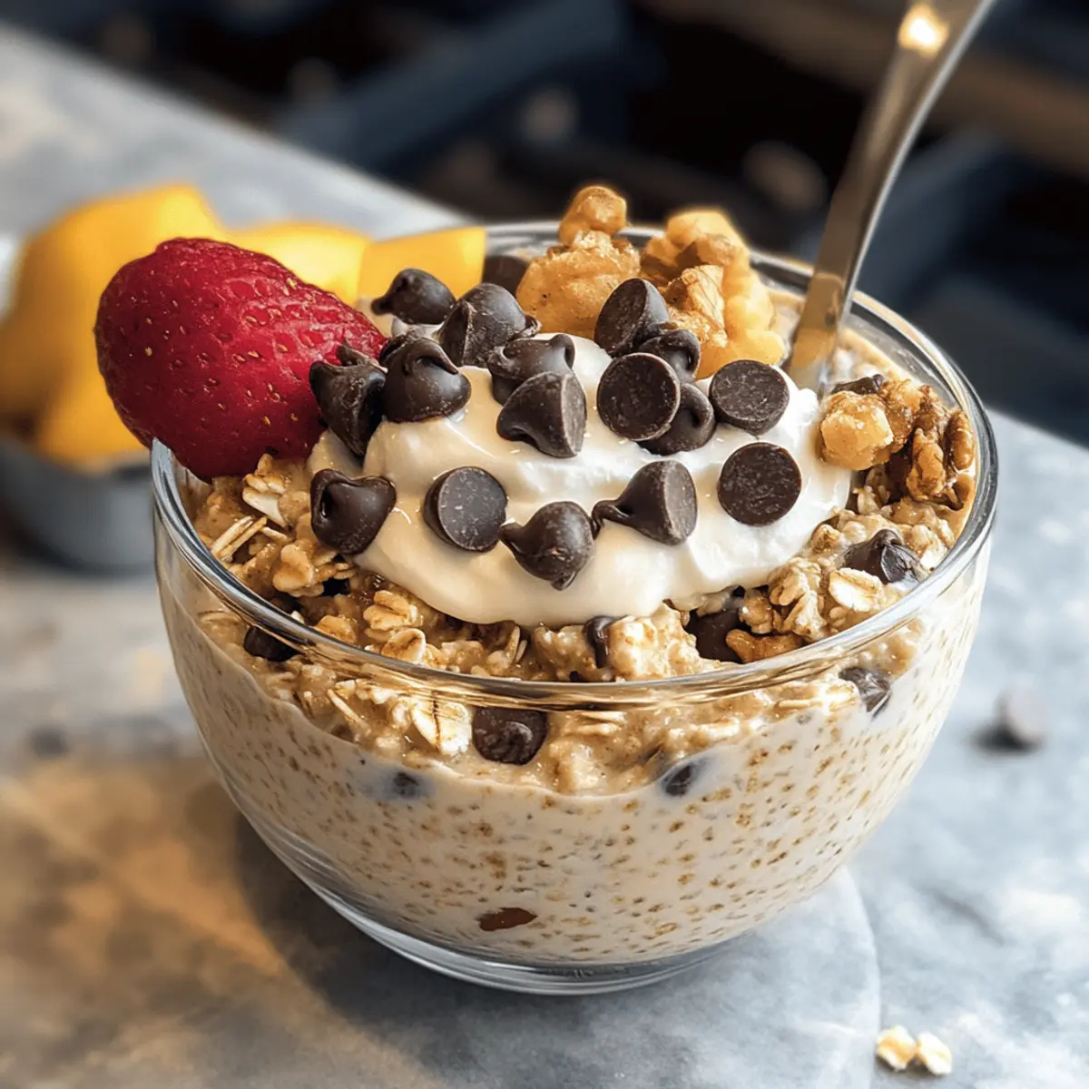 Keksteig-Übernacht-Haferflocken