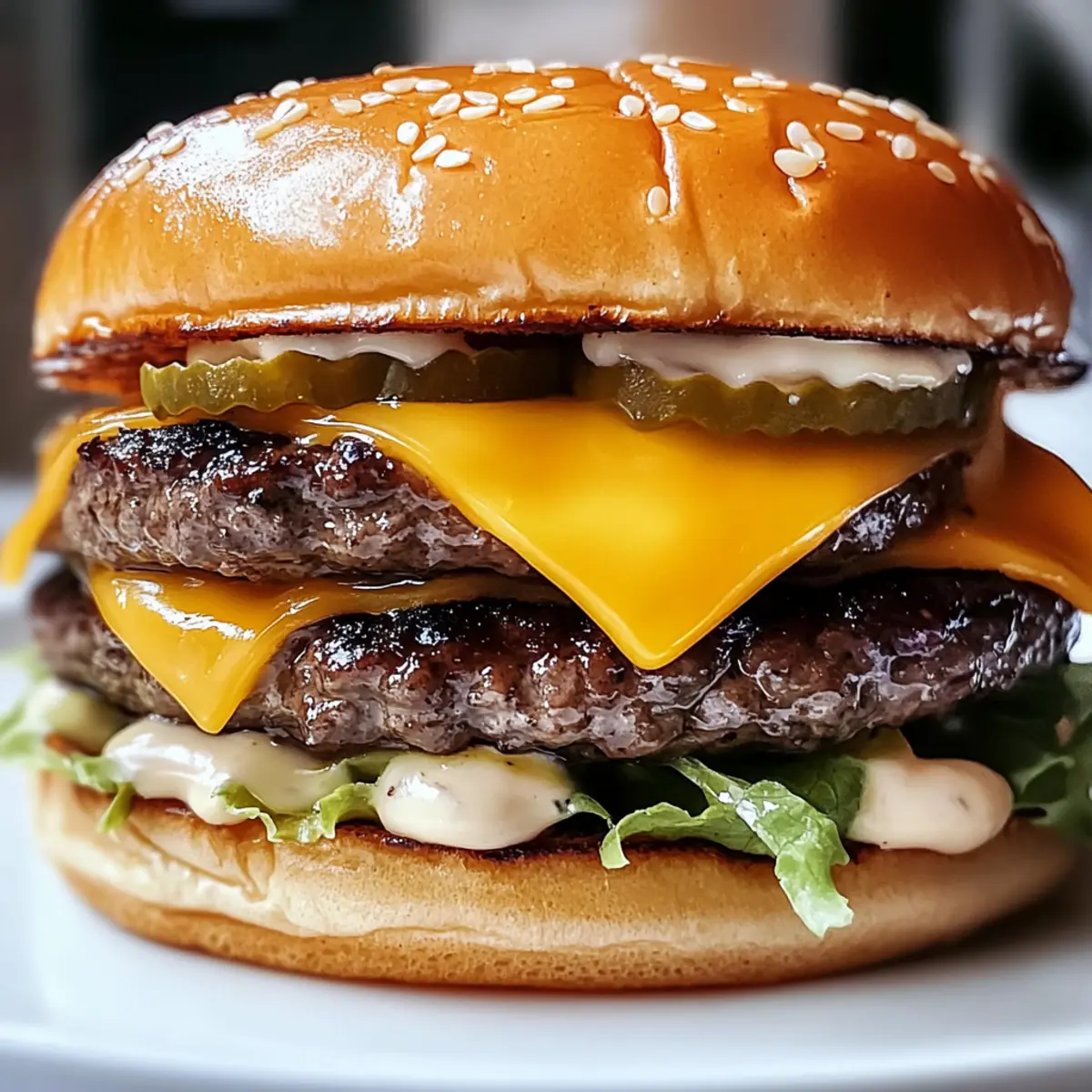 Knoblauch Doppel Steakburger su3sqg