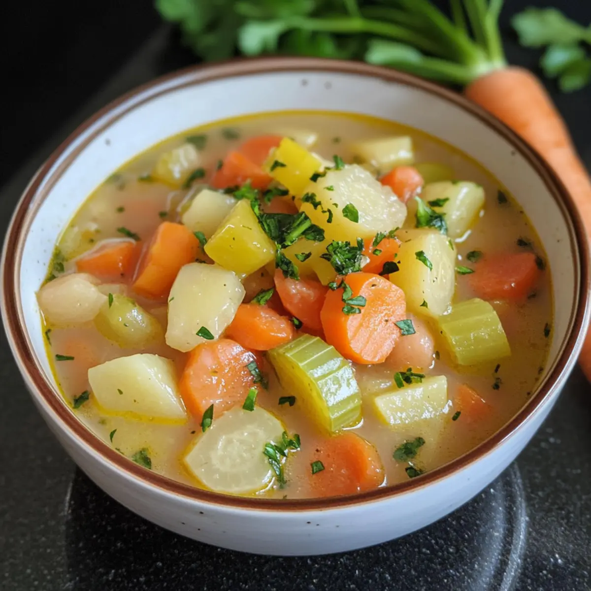 Kohlrabi GemA¼seeintopf mit WA¼rstchen jpkvbl